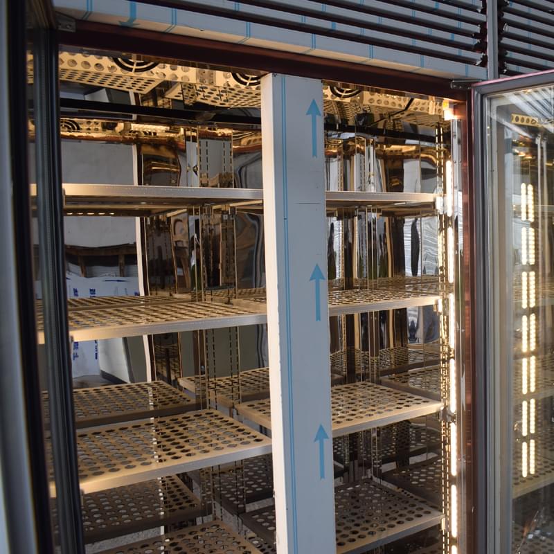 meat drying display refrigerator