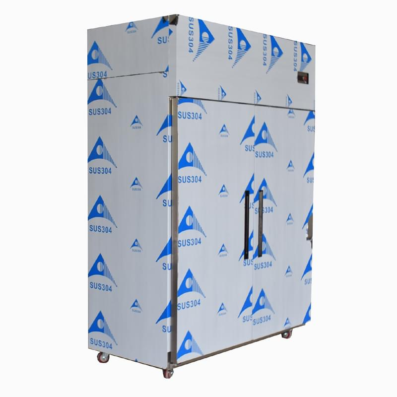 Commercial vertical mobile kitchen freezer
