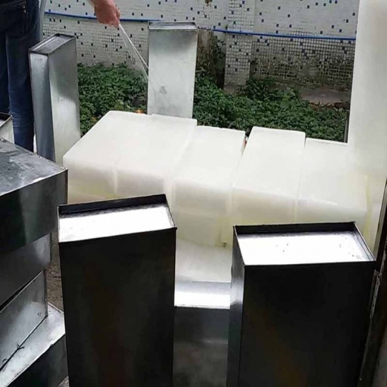 Direct d'usine en acier inoxydable petits bloc de glace faisant la machine 