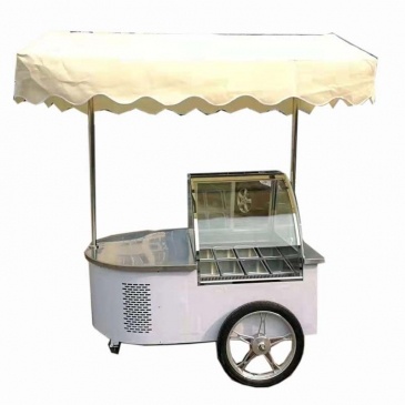 Mobile de la Glace à la crème d'affichage panier