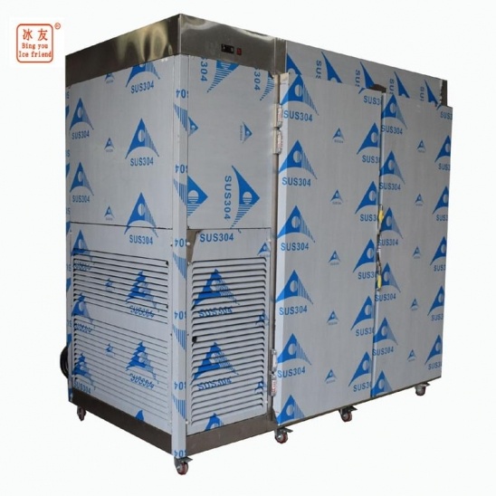 Personnalisé verticale grande double porte de cuisine en acier inoxydable congélateur 