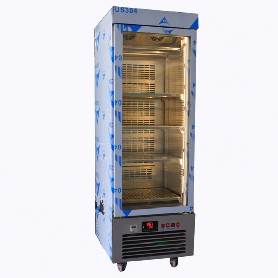 Direct d'usine de porte en acier inoxydable 304 sec boeuf de vitrine 