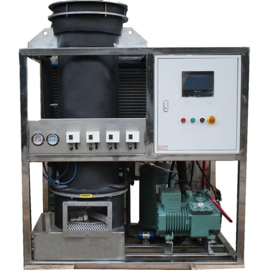 D'usine de la chine 1 tonne de refroidissement du tube à glace machine 