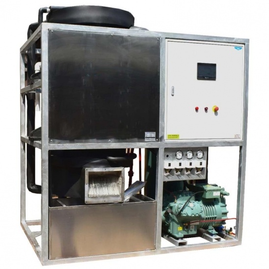 D'usine de la chine 1 tonne de refroidissement du tube à glace machine 