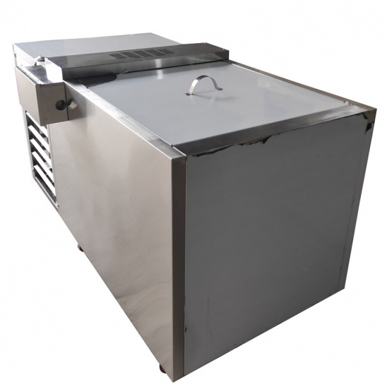 Personnalisée en acier inoxydable petits transparence de la glace bloc faisant la machine 