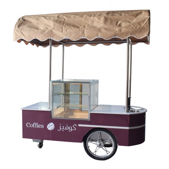 Personnalisé mobile dessert distributeur de panier 