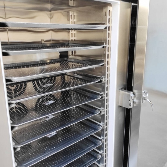 moins 40 degrés Celsius double porte commerciale armoire de congélation rapide en acier inoxydable 